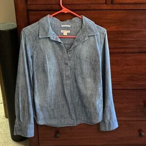 Merona Blue Chambray Shirt